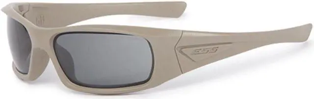 Alt view image 4 of 4 - ESS EE9006-15 Safety Glasses, Traditional Smoke Gray Polycarbonate Lens,