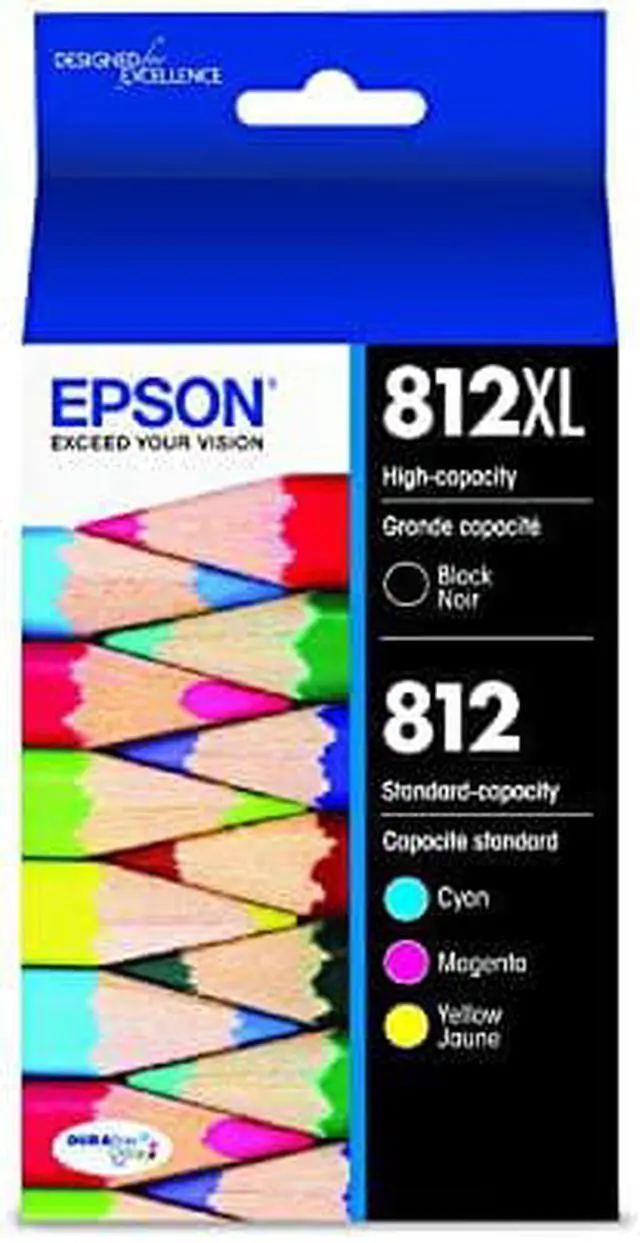 Alt view image 4 of 14 - Epson Iink Cartridge T812 XL BK CMY