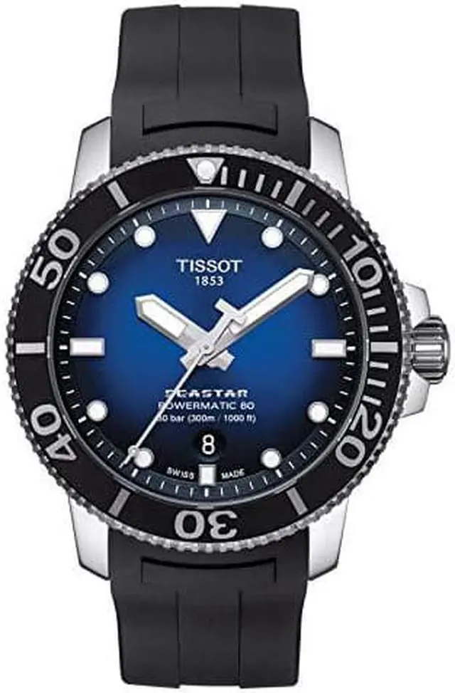 Alt view image 4 of 10 - Tissot T120.407.17.041.00 Seastar 1000 Powermatic 80 Men's Watch