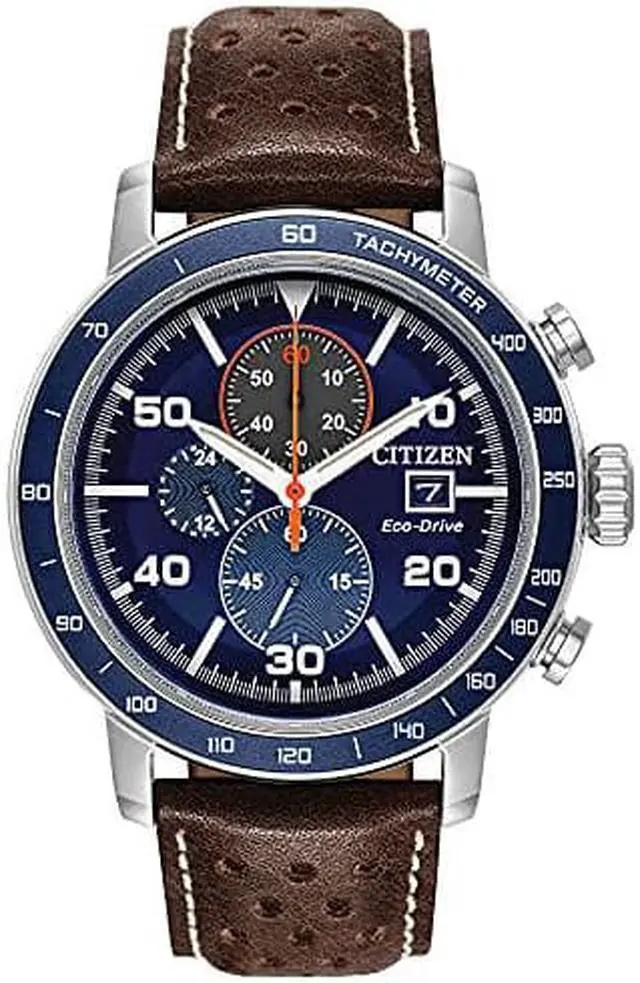 Alt view image 8 of 8 - Citizen CA0648-09L Brycen Men's Watch Brown 44mm Stainless Steel