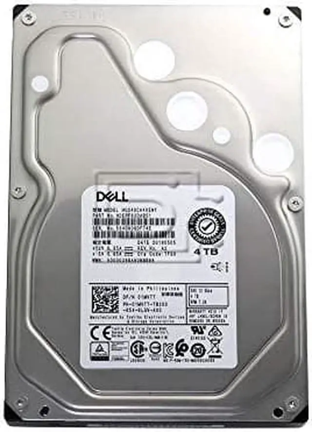 Main image of Dell 0F9W8 4TB 7.2K SAS-12GB/s HDD W/Caddy for Dell PowerEdge Servers