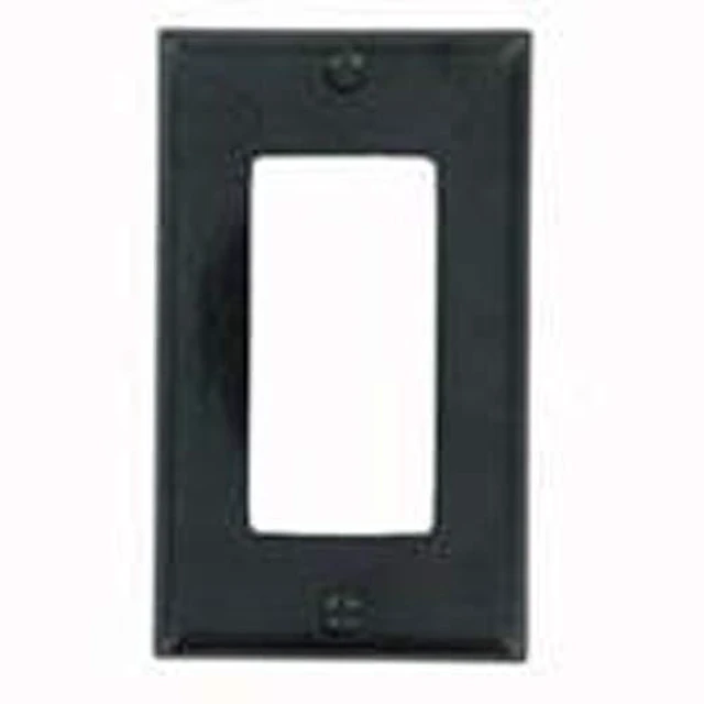Alt view image 7 of 7 - 1 Gang Decora Plate Black