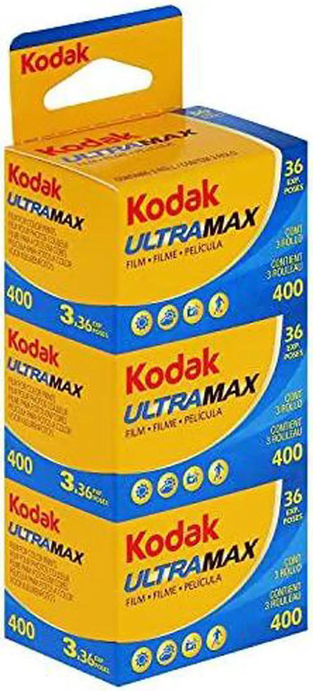 Alt view image 4 of 10 - KODAK Kodacolor Ultra Max 400 GC Color Negative Film, 35mm Size, 36 Exp, 3-Pack