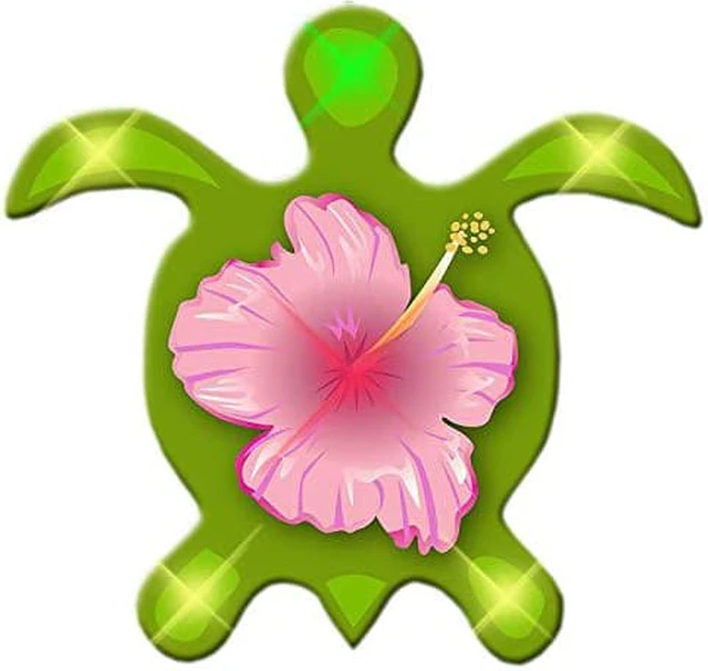 Main image of blinkee 3440000 Sea Turtle Flashing Body Light Lapel Pins