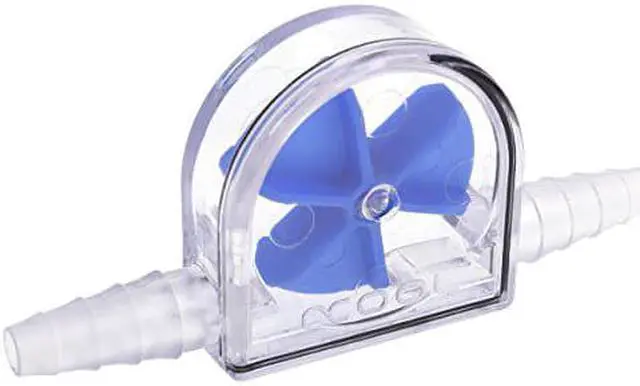Alt view image 5 of 7 - Alphacool Eisfluegel Flow Indicator, Blue Fins, Clear Body