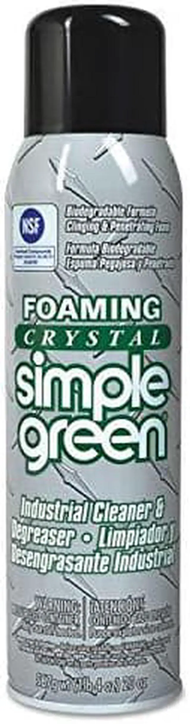 Alt view image 9 of 9 - SIMPLE GREEN 0610001219010 Cleaner Degreaser,Aerosol Can,20 oz.