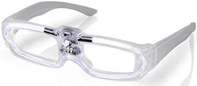 Main image of blinkee Sound Activated Glasses White