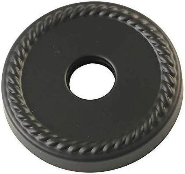 Alt view image 2 of 3 - KINGSTON BRASS FLROPE0 FLROPE0 3/4" Decor Escutcheon, Matte Black