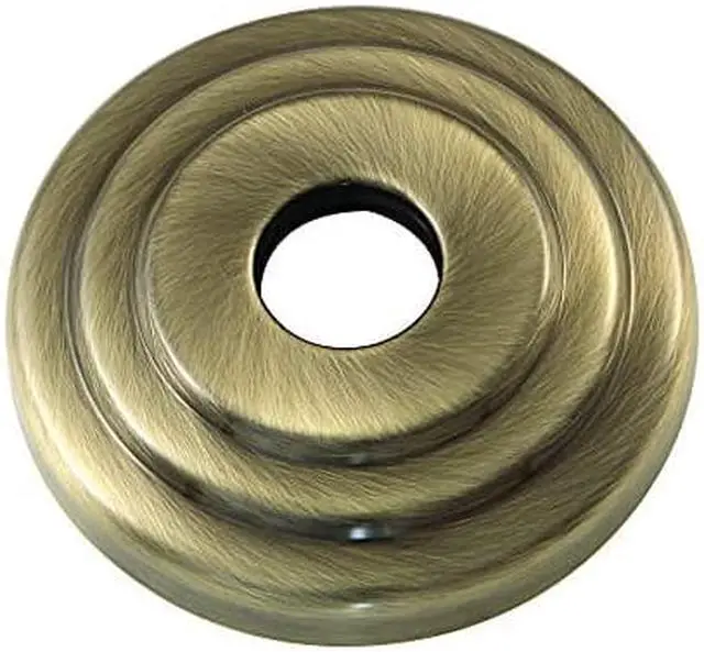 Alt view image 2 of 3 - KINGSTON BRASS FLCLASSIC3 FLCLASSIC3 3/4" Decor Escutcheon, Antique Brass