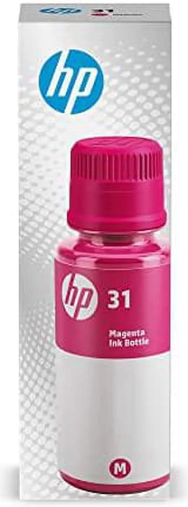 Main image of HP 31 | Ink Bottle | Magenta | Up to 8,000 pages per bottle|Works with HP Smart Tank Plus 651 and HP Smart Tank Plus 551 | 1VU27AN
