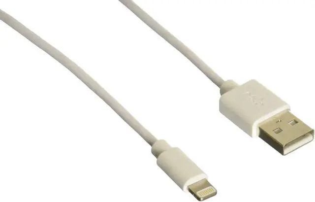Alt view image 8 of 14 - Monoprice Lightning to USB Charge & Sync Cable - 3 Feet - White | Apple MFi Certified for iPhone X, 8, 8 Plus, 7, 7 Plus, 6, 6 Plus, 5S , iPad Pro