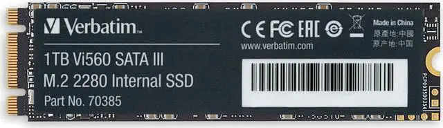 Alt view image 16 of 16 - Verbatim Vi560 1 Tb Solid State Drive - M.2 2280 Internal - Sata (Sata/600)