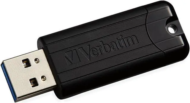 Alt view image 3 of 3 - Verbatim Pinstripe 64GB USB Flash Drive Model 49318