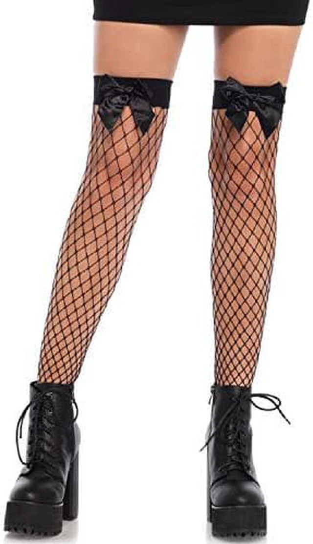 Main image of Leg Avenue Womens Hosiery, Black Fence Net, One Size