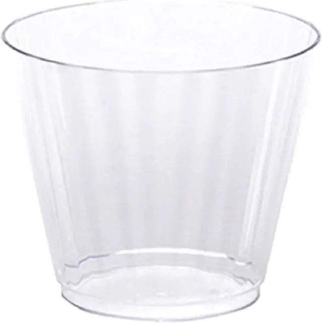 Alt view image 8 of 8 - WNA Classicware Tumblers 9 oz Plastic Clear 16/Bag RSCCR91516PK