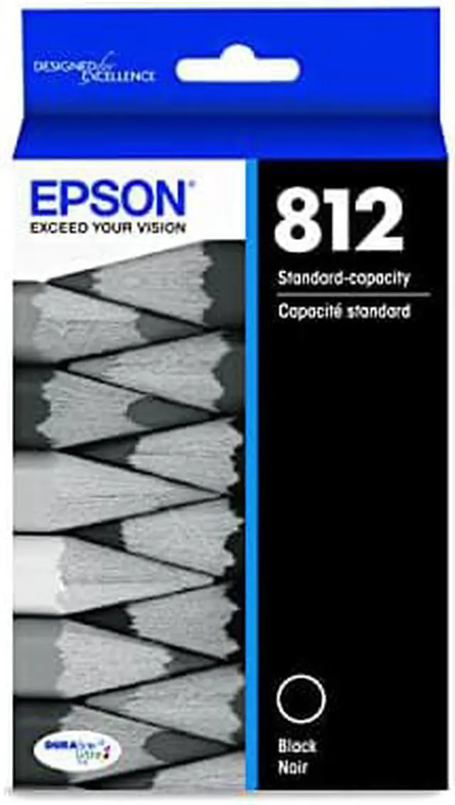 Alt view image 3 of 8 - Epson T812120S (T812) DURABrite Ultra Ink, 350 Page-Yield, Black