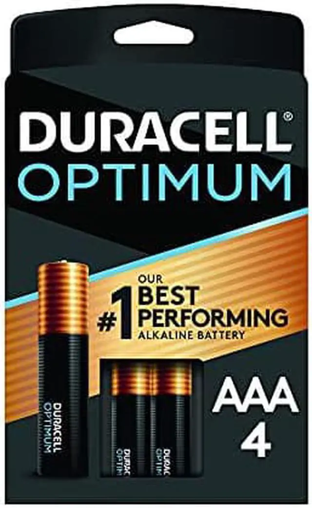 Alt view image 4 of 4 - Duracell Optimum AAA Batteries, Pack of 4