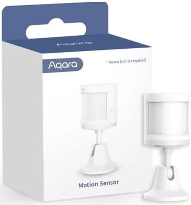 Alt view image 7 of 7 - Aqara Motion Sensor, REQUIRES AQARA HUB, Zigbee Connection, for Alarm System and Smart Home Automation, Broad Detection Range, Compatible with Apple HomeKit, Alexa, Works With IFTTT