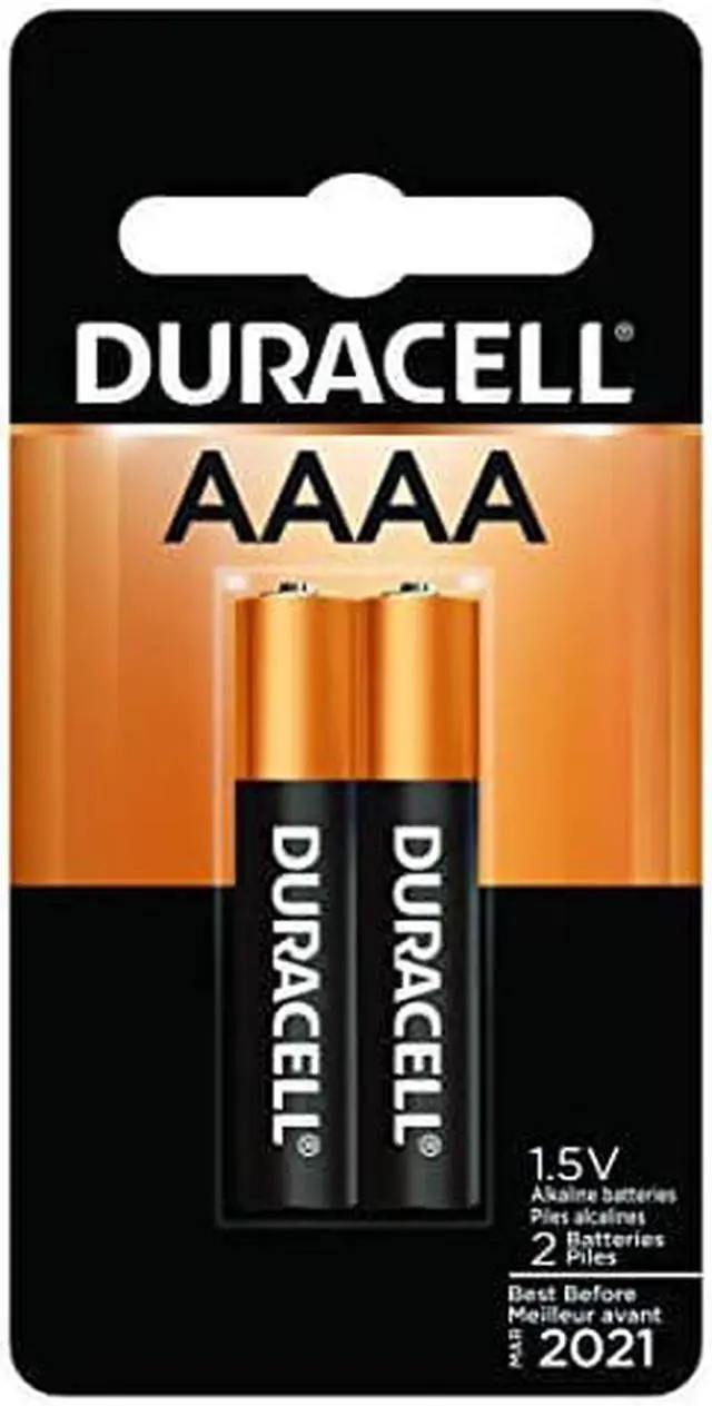 Alt view image 15 of 20 - Duracell Specialty Alkaline Aaaa Batteries, 1.5 V, 2/Pack MX2500B2PK