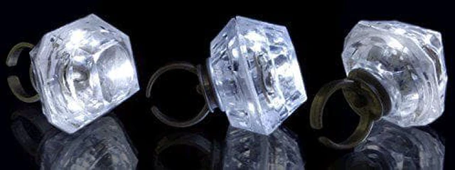 Main image of Huge Gem Ring White Diamond by Blinkee