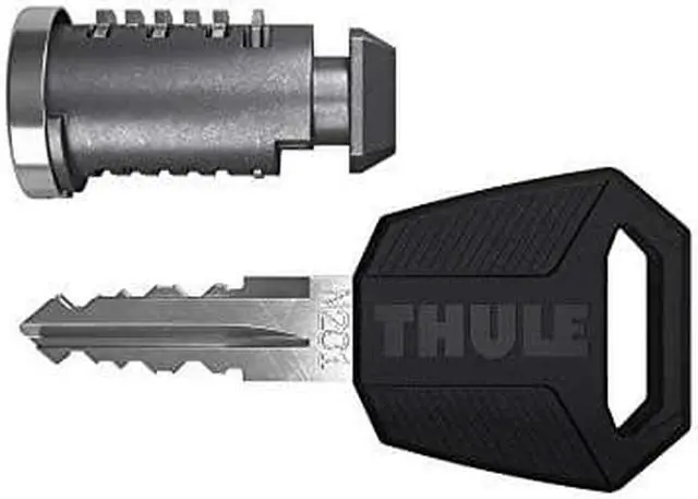 Main image of Thule One-Key System 6 Pack , Silver/Black