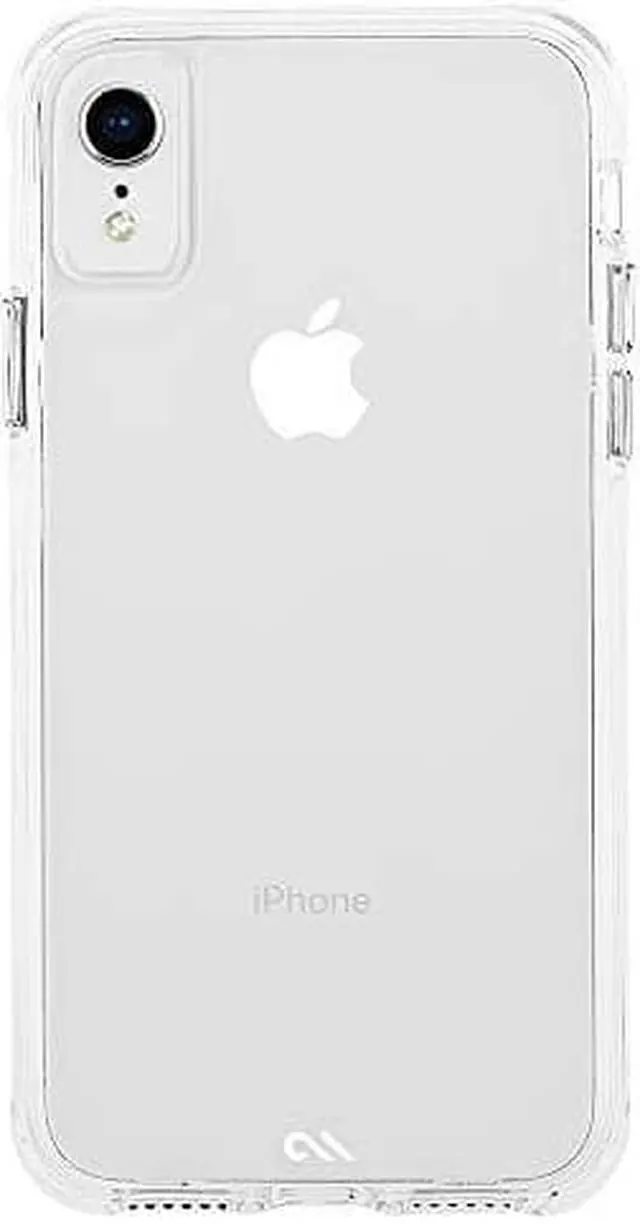 Alt view image 7 of 8 - Case-Mate Tough Clear Case for iPhone XR - Clear