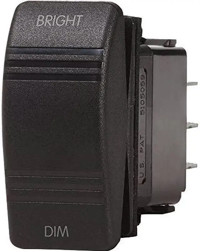 Alt view image 3 of 6 - Blue Sea 8291 Dimmer Control Swith - Black [8291]