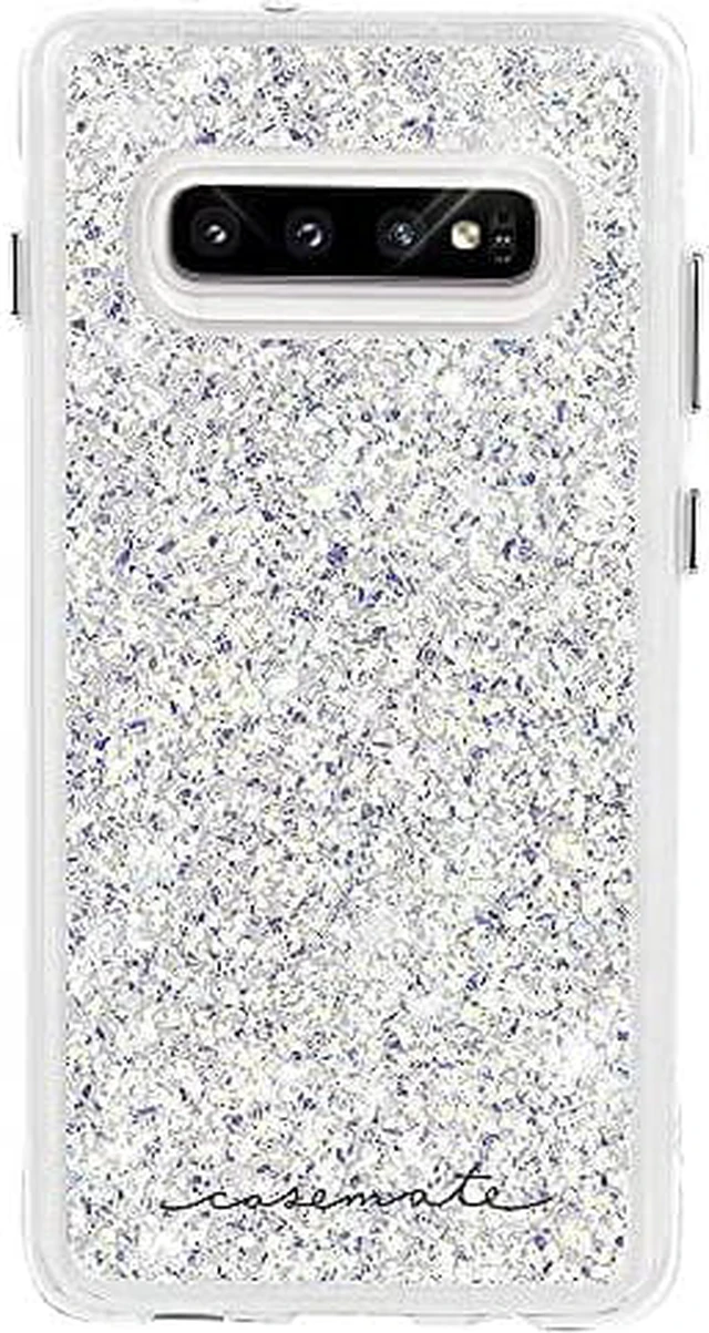 Alt view image 8 of 9 - Case-Mate Twinkle Case for Samsung Galaxy S10 Plus - Stardust
