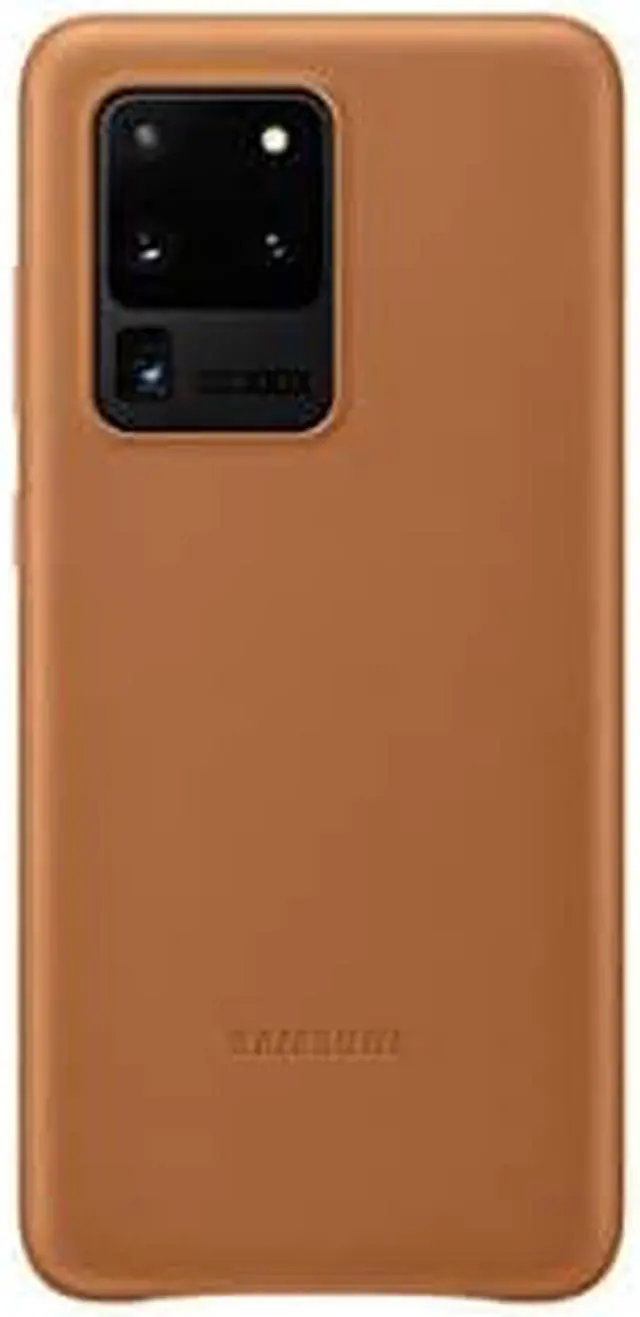 Alt view image 5 of 5 - galaxy s20 ultra 5g leather cover brown
