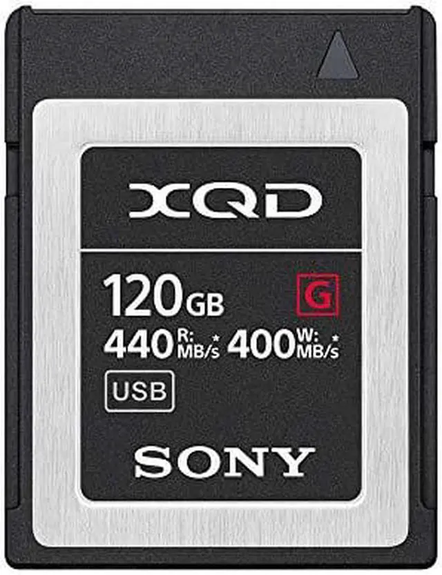 Alt view image 8 of 11 - Sony G-Series QD-G120F - Flash memory card - 120 GB - XQD