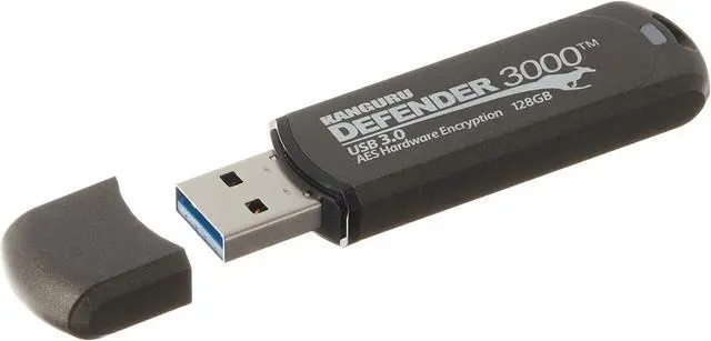 Alt view image 10 of 16 - KANGURU KDF3000-64G 64GB DEFENDER 3000 FLASH DRIVE