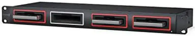 Alt view image 4 of 8 - Blackmagic Design MultiDock 10G Super Fast Rack Mount 4-Slot USB-C Disk Dock