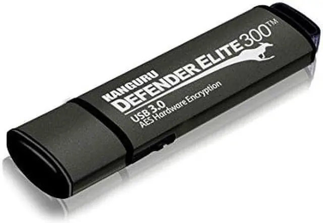 Alt view image 10 of 13 - KANGURU KDFE300-128G 128GB DEFENDER ELITE 300 FLASH