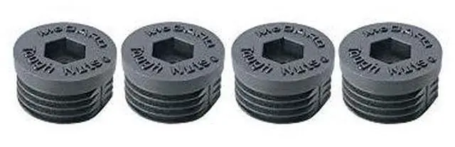 Alt view image 14 of 14 - McGard 70002 Black Nylon Caps (Set of 4) - For use with Racing Lug Nuts