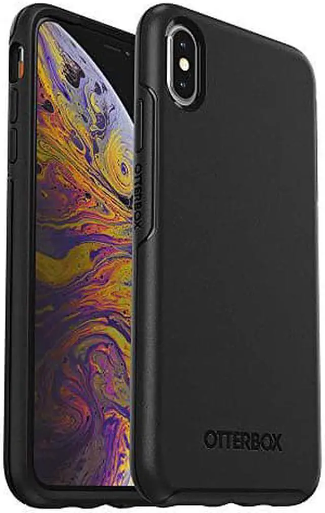 Alt view image 9 of 13 - OtterBox Symmetry Case for iPhone Xs Max, Black
