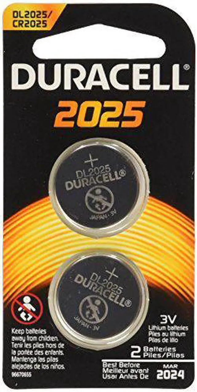 Alt view image 15 of 17 - Lithium Coin Batteries 2025 2/Pack DURDL2025B2PK
