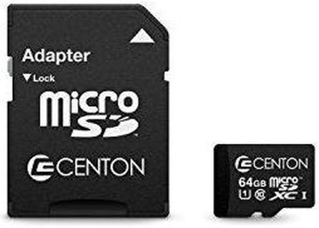 Alt view image 6 of 6 - Centon 64 GB microSD Extended Capacity (microSDXC)