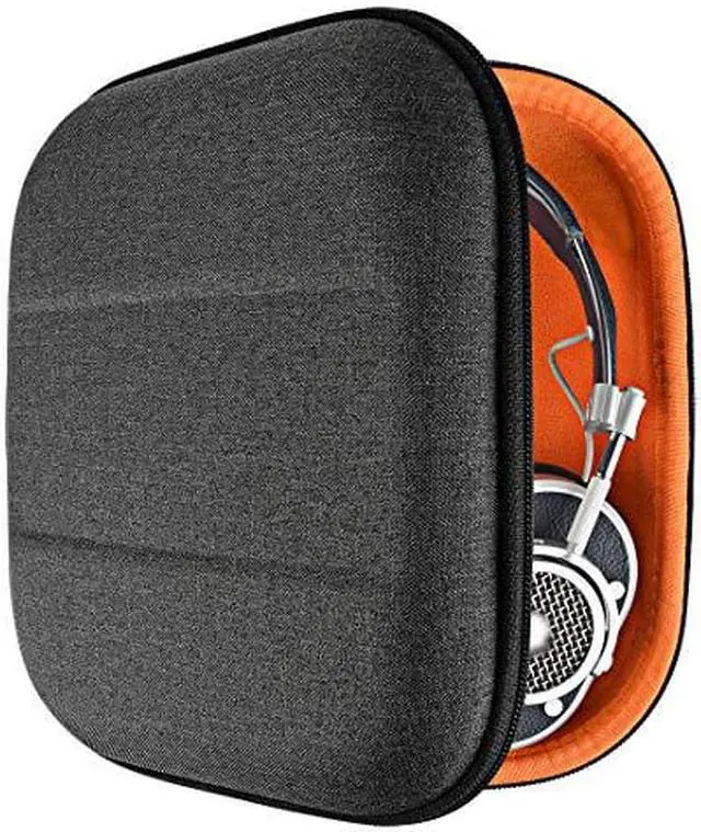 Alt view image 5 of 5 - Geekria Shield Headphones Case for Master & Dynamic MW75, MH40, MW65, M&D MW60, MW50+, MG20 Wireless Case, Replacement Hard Shell Travel Carrying Bag with Cable Storage (Dark Grey)