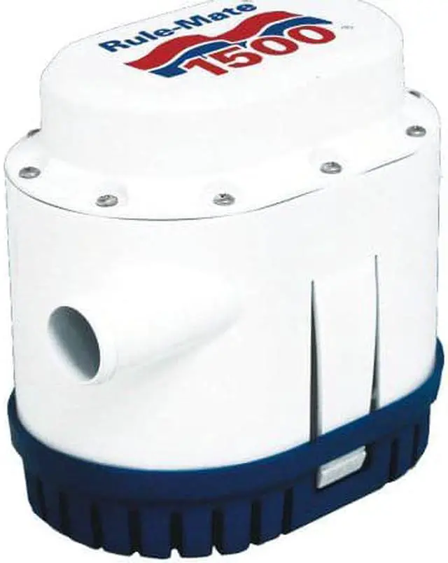 Alt view image 3 of 4 - RULE MATE 1500 GPH BILGE PUMP 12V RM1500A