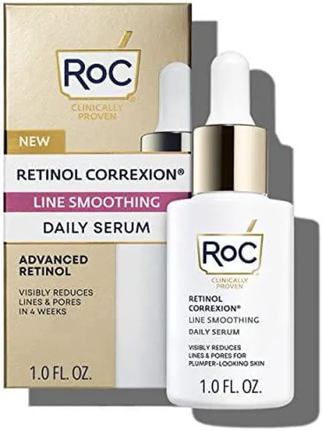 Alt view image 4 of 4 - ROC Retinol Correxion Line Smoothing Daily Serum 30ml/1oz