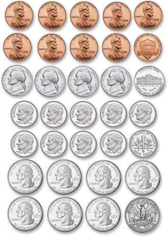 Alt view image 3 of 4 - Ashley Kid Learning Magnetic Coin 10067