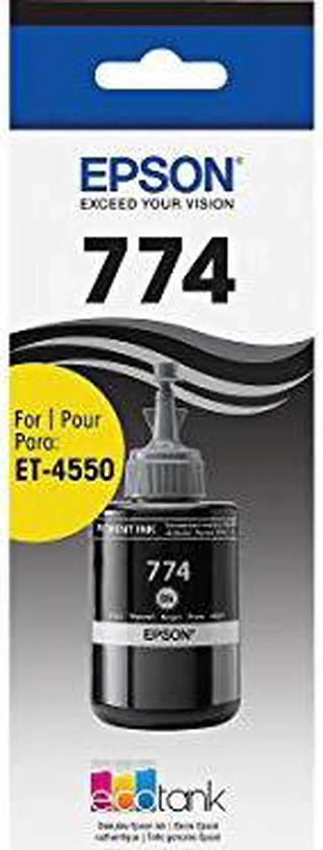Alt view image 6 of 7 - Epson T774, Black Ink Bottle, High Capacity (T774120)