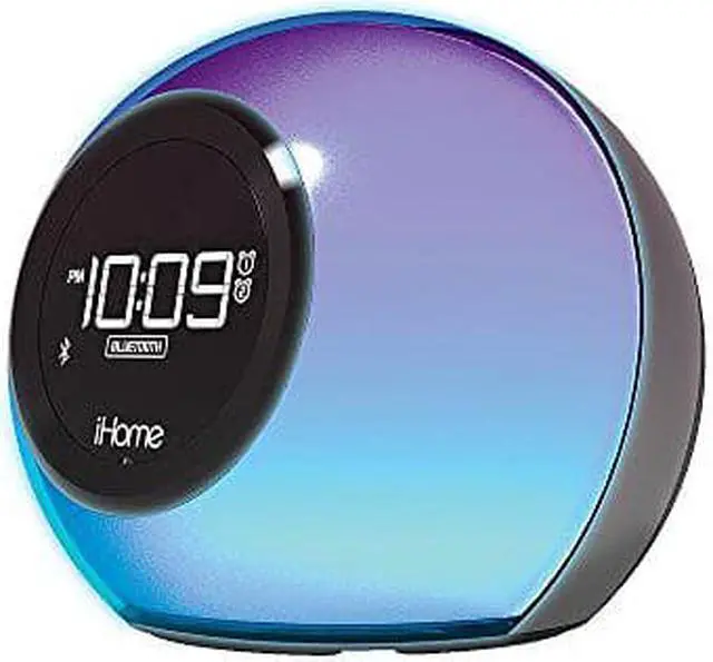 Alt view image 13 of 13 - iHome iBT29 Color Changing Dual Alarm Clock Radio With Bluetooth (Black)