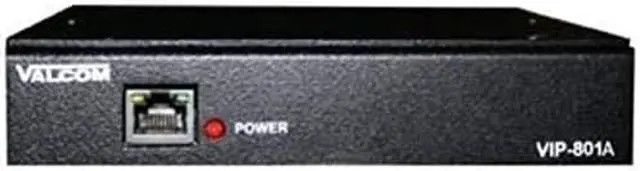 Alt view image 7 of 10 - VALCOM VIP-801A NETWORKED PAGE ZONE EXTENDER