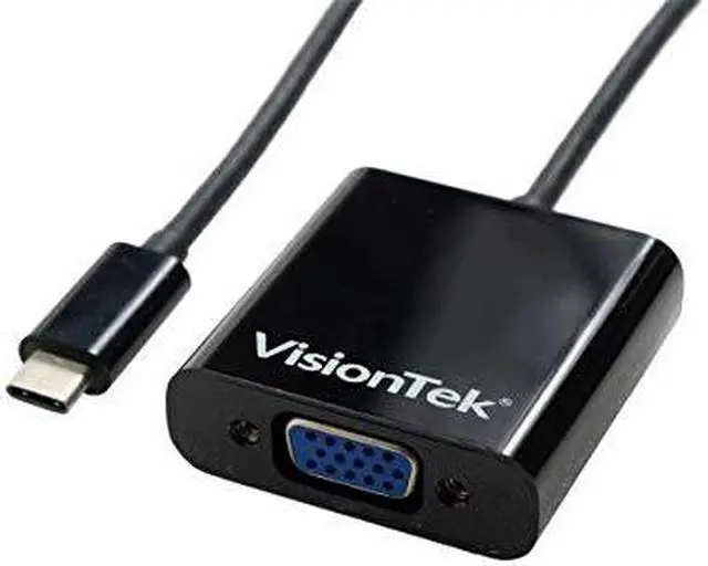 Alt view image 13 of 15 - VisionTek 900818 USB 3.1 Type C to VGA Adapter (M/F)