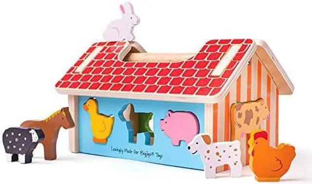 Main image of Bigjigs Toys Farmhouse Sorter