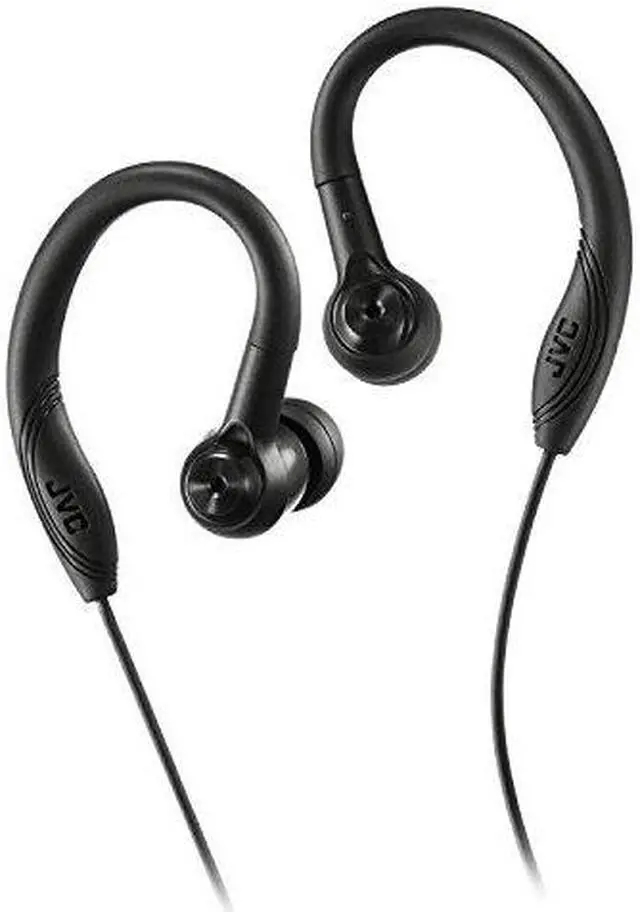 Alt view image 15 of 16 - JVC HAEC10B Entry-Level Fitness Headphones