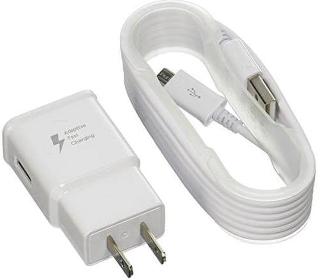 Alt view image 13 of 13 - Samsung Wall Fast Charger and USB Type C Cable for Galaxy S8/S8+/S9/S9+ - Black