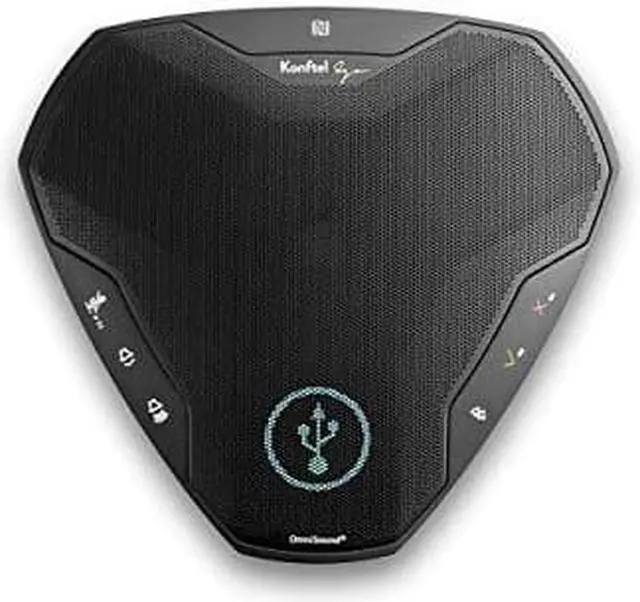Alt view image 17 of 18 - Konftel KO-910101081 EGO Personal Portable Bluetooth Conferencing Unit