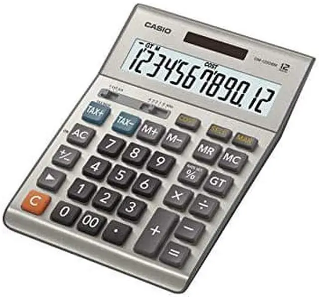 Main image of Casio DM-1200BM,Business Desktop Calculator, Extra Large Display